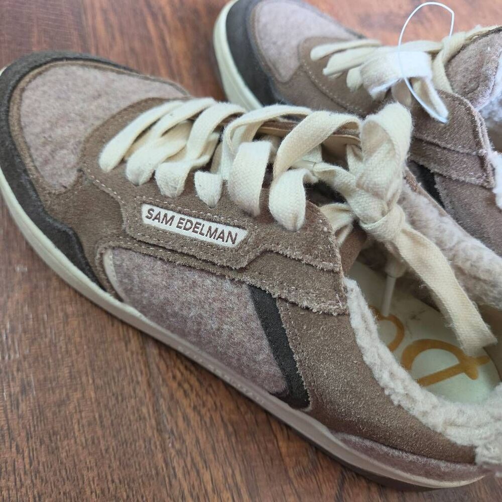 NWOT Sam Edelman Harper Cozy Sneakers - Picture 7 of 9
